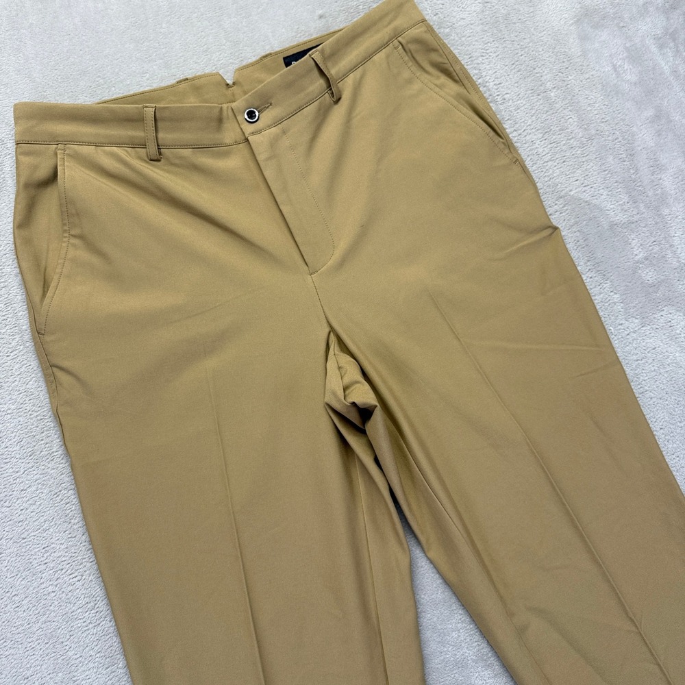 Dunning‎ Pants Men's 32x28 Tan Everbest Performance Golf Stretch Trousers Slacks